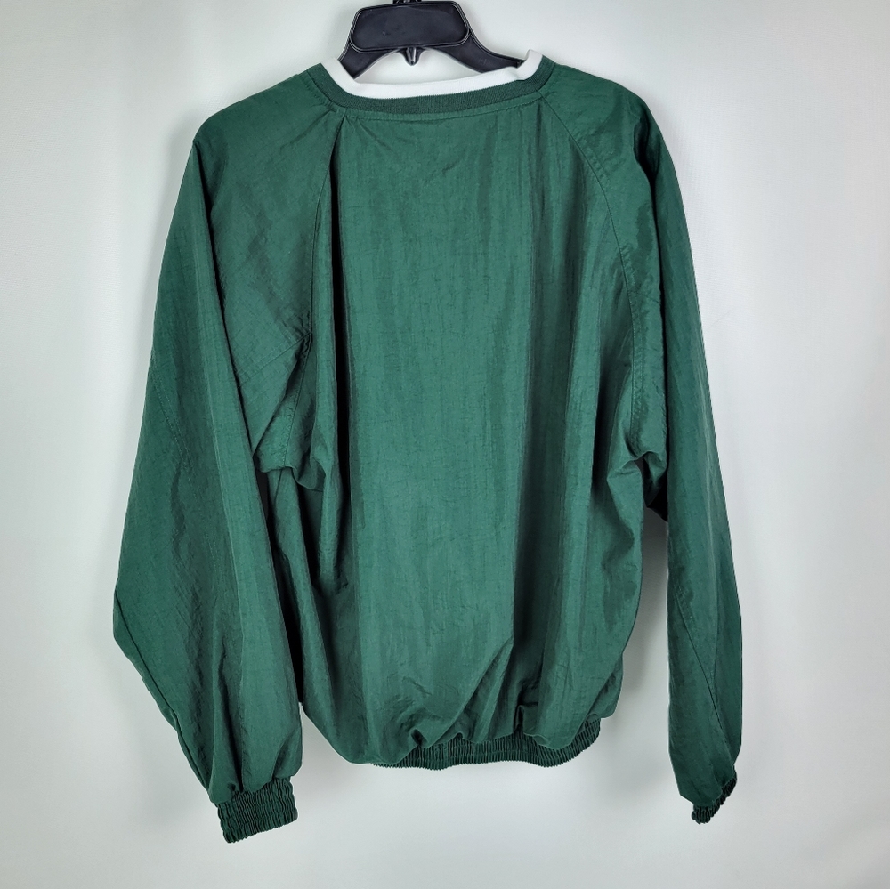 Michigan State Vintage Windbreaker Pullover Jacket Like New Sz Medium - Picture 2 of 10